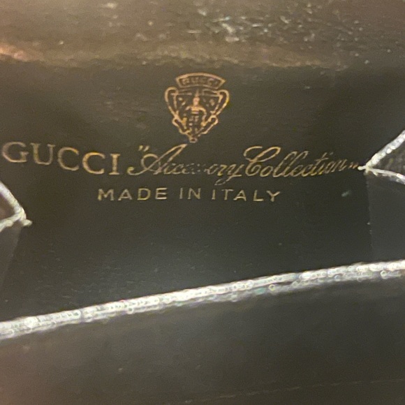 Vintage Gucci navy GG coin purse. - Picture 2 of 8